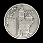 2026 Galt Fire Hall Antiqued Silver Reverse